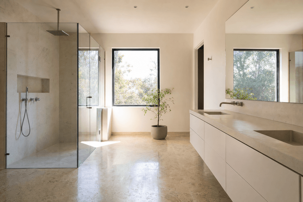 Cream Stone Bath Mat Options and How to Choose One