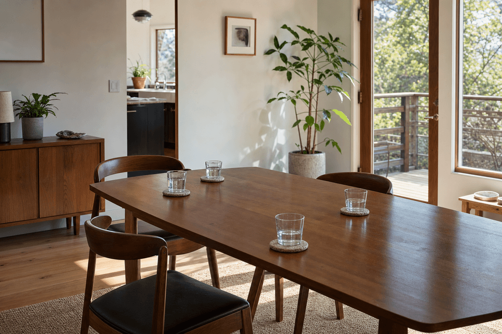 Daily stone coasters Habits That Reduce Table Marks