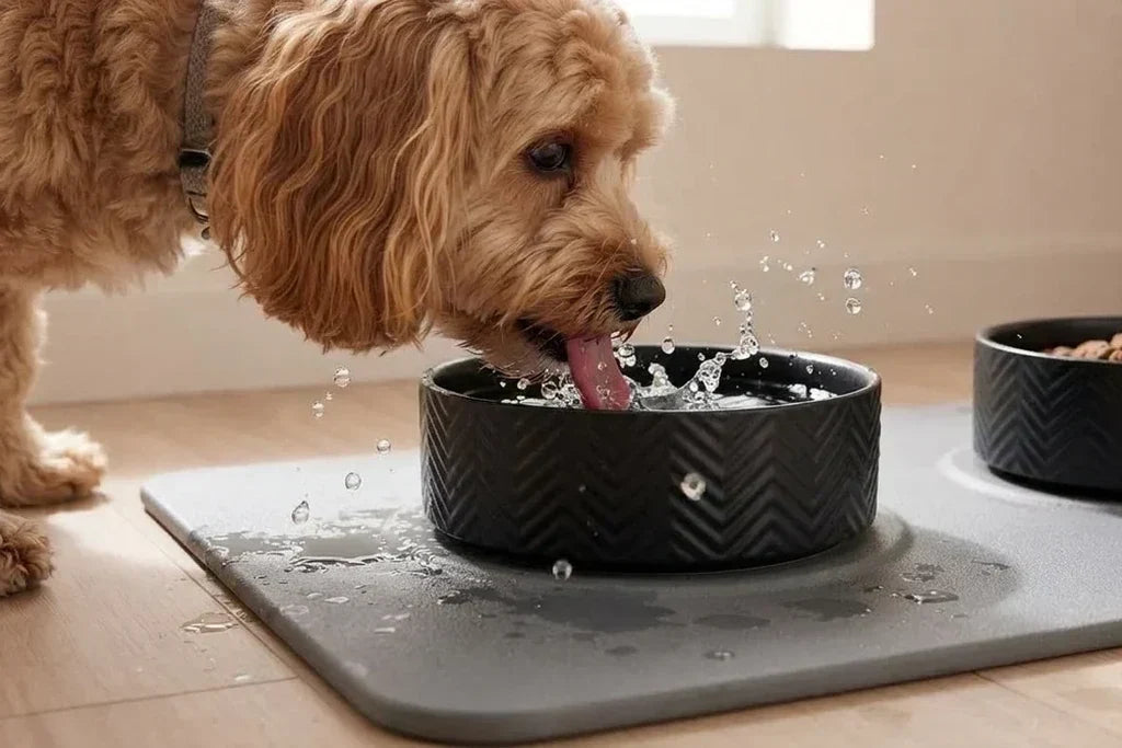 The Best Pet Feeding Station Setup for Messy Eaters and Drinkers