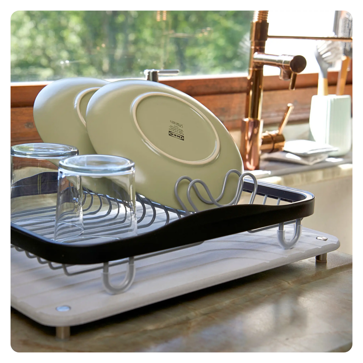 Stop Using Fabric Dish Mats: The Clean Kitchen Guide to Diatomite Stone